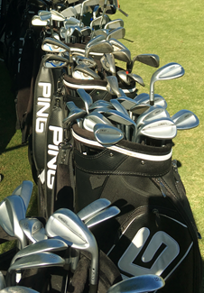 Equipment Rentals golf clubs, ping, irons, fitting